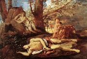 Echo and Narcissus, POUSSIN, Nicolas